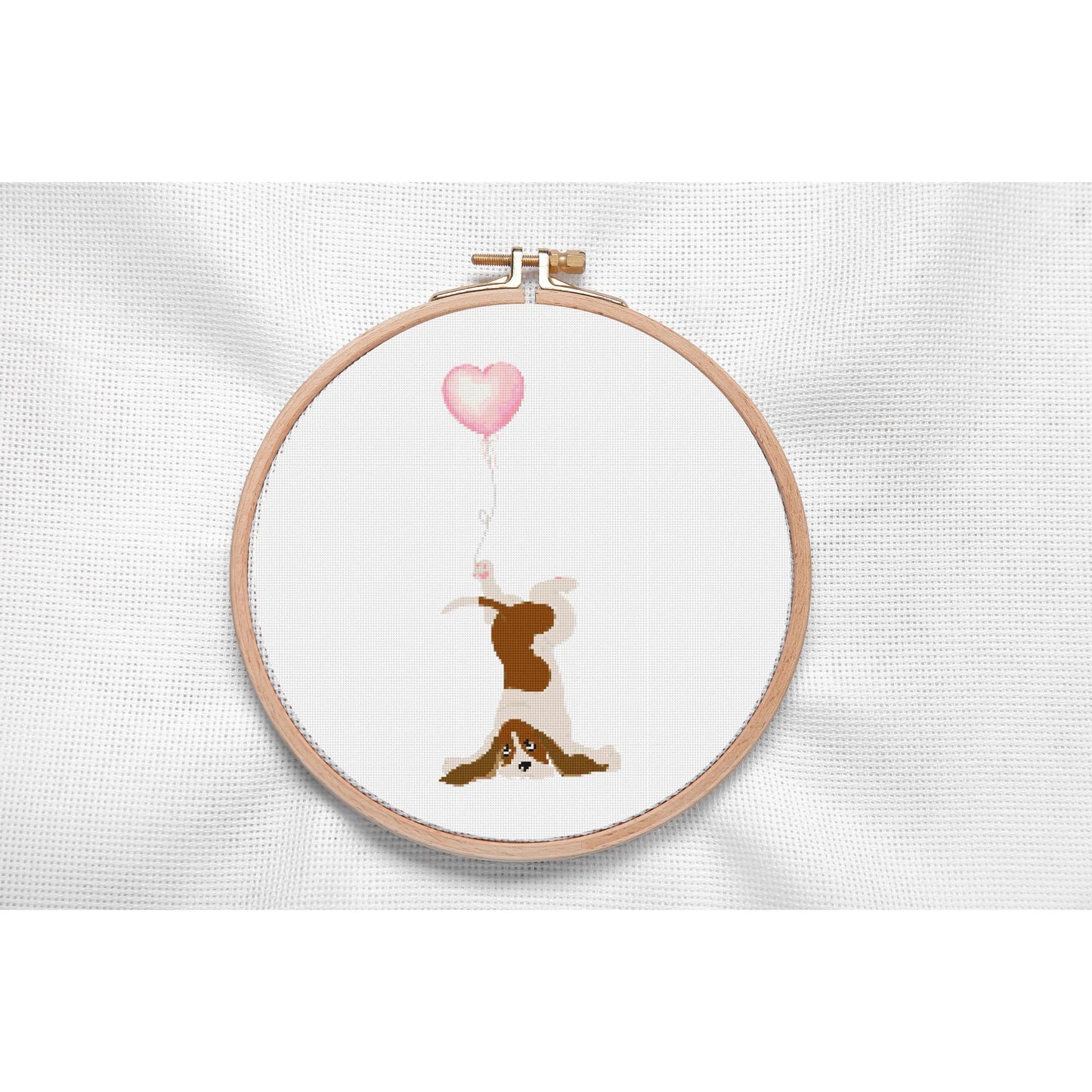 Basset Hound Cross Stitch Pattern