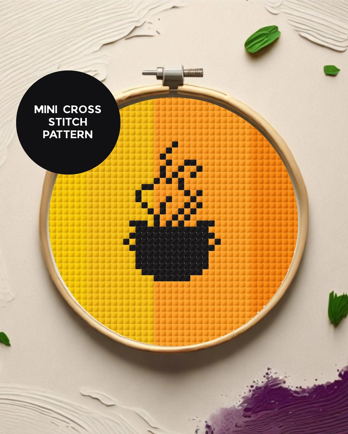 Mini Halloween Cross Stitch Pattern Collection
