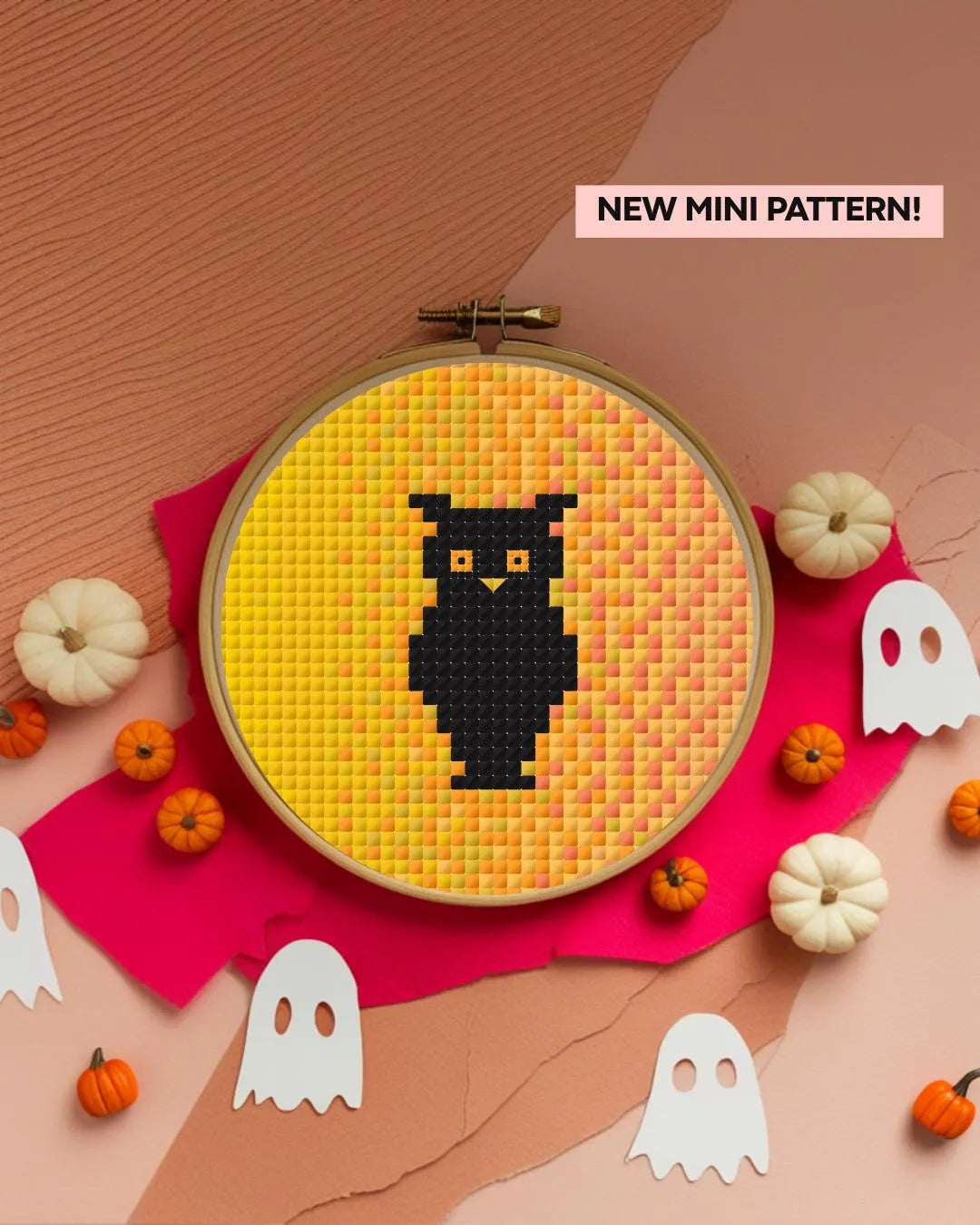 Mini Owl Cross Stitch Pattern