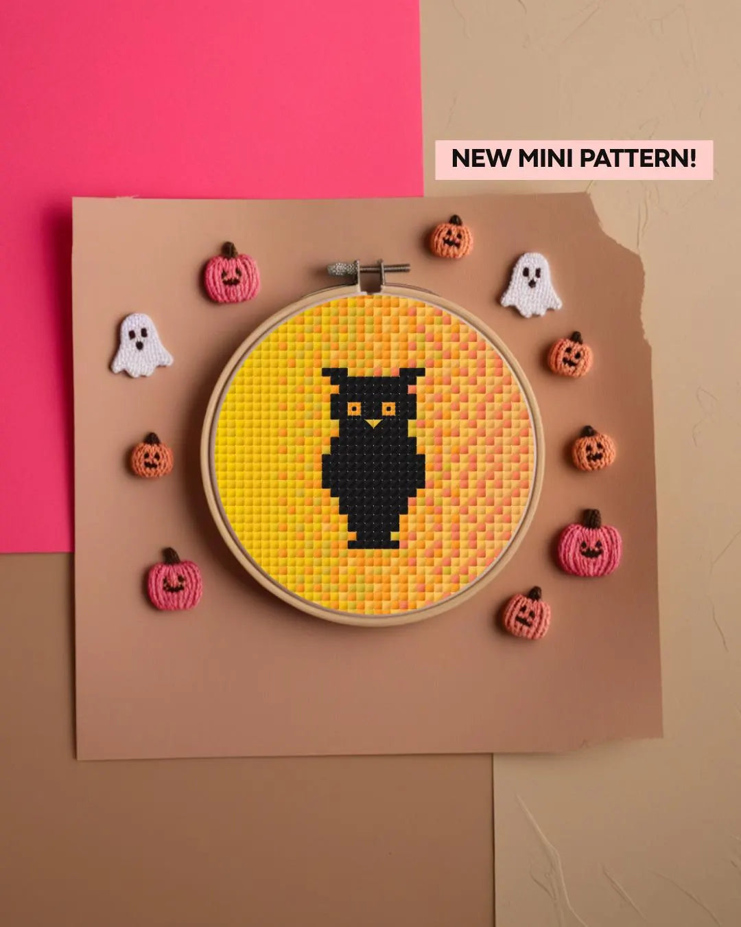 Mini Owl Cross Stitch Pattern