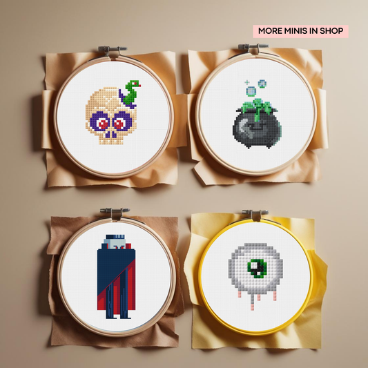 How It's Made: Spooky Cute Cross Stitch Patterns for Beginner Stitchers