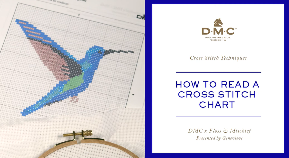 How to Read a Cross Stitch Chart