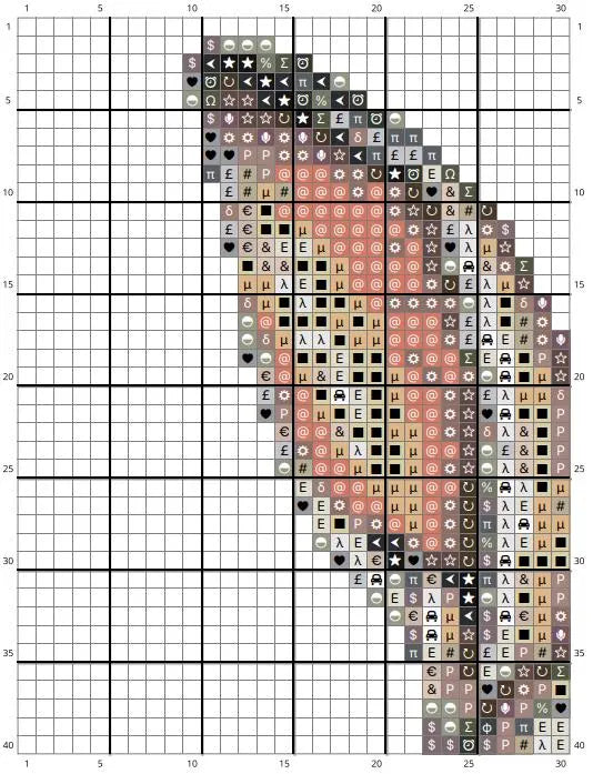 Small Bunny Cross Stitch Pattern – Cute Animal PDF Download