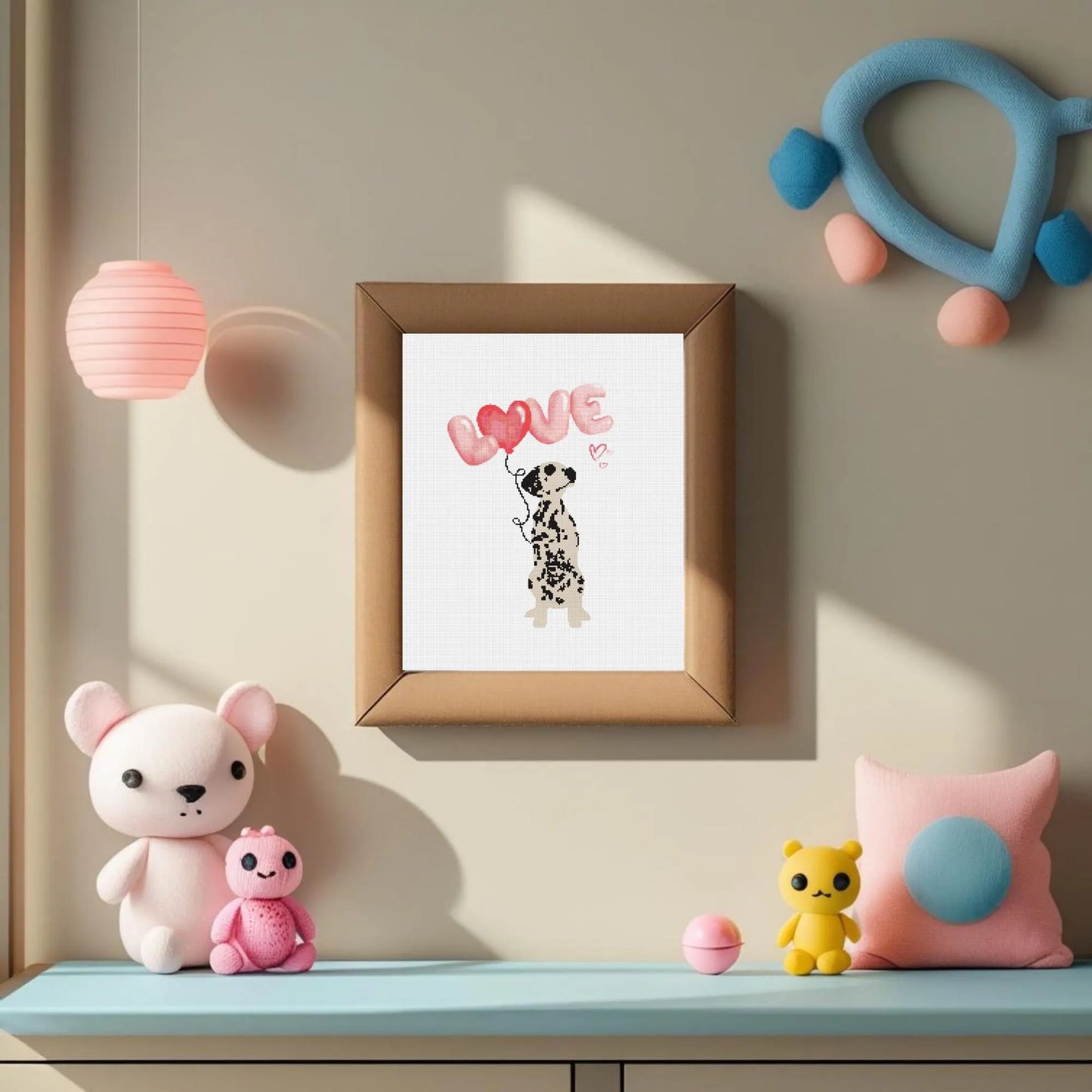 Dalmatian Cross Stitch Pattern
